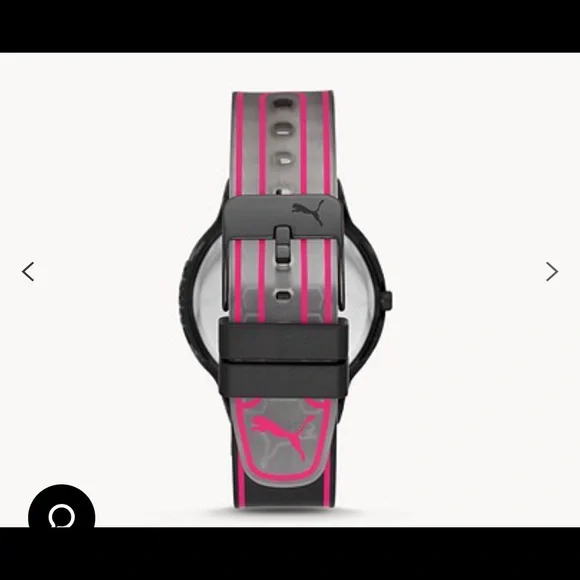 Puma | Accessories | Puma Black Ombr Silicone Watch | Poshmark display picture 3
